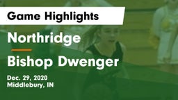 Northridge  vs Bishop Dwenger  Game Highlights - Dec. 29, 2020