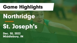 Northridge  vs St. Joseph's  Game Highlights - Dec. 30, 2022