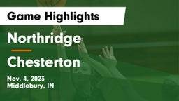 Northridge  vs Chesterton  Game Highlights - Nov. 4, 2023