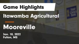 Itawamba Agricultural  vs Mooreville  Game Highlights - Jan. 18, 2022