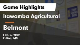 Itawamba Agricultural  vs Belmont  Game Highlights - Feb. 3, 2022