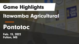 Itawamba Agricultural  vs Pontotoc  Game Highlights - Feb. 15, 2022
