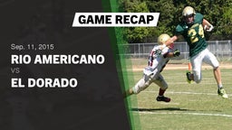 Recap: Rio Americano  vs. El Dorado  2015