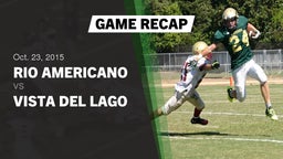 Recap: Rio Americano  vs. Vista del Lago  2015