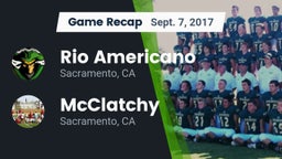 Recap: Rio Americano  vs. McClatchy  2017