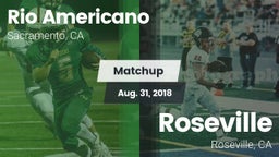 Matchup: Rio Americano High vs. Roseville  2018