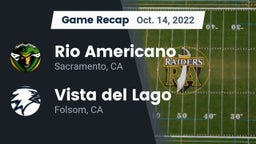 Recap: Rio Americano  vs. Vista del Lago  2022