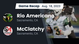Recap: Rio Americano  vs. McClatchy  2023