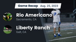 Recap: Rio Americano  vs. Liberty Ranch  2023