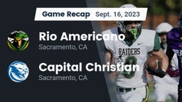 Recap: Rio Americano  vs. Capital Christian  2023