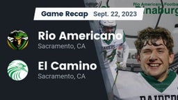 Recap: Rio Americano  vs. El Camino  2023