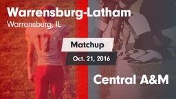 Matchup: Warrensburg-Latham vs. Central A&M 2016