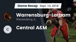Recap: Warrensburg-Latham  vs. Central A&M 2018