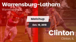 Matchup: Warrensburg-Latham vs. Clinton  2018