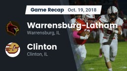 Recap: Warrensburg-Latham  vs. Clinton  2018