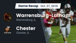 Recap: Warrensburg-Latham  vs. Chester  2018