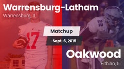 Matchup: Warrensburg-Latham vs. Oakwood  2019