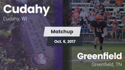 Matchup: Cudahy  vs. Greenfield  2017