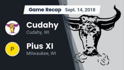 Recap: Cudahy  vs. Pius XI  2018