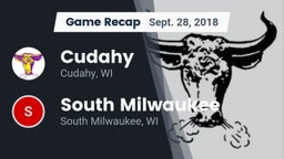 Recap: Cudahy  vs. South Milwaukee  2018