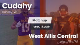 Matchup: Cudahy  vs. West Allis Central  2019