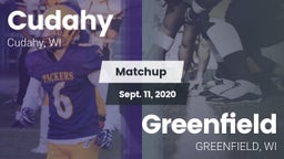 Matchup: Cudahy  vs. Greenfield 2020