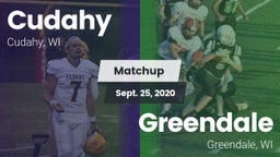 Matchup: Cudahy  vs. Greendale  2020