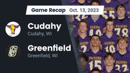 Recap: Cudahy  vs. Greenfield  2023