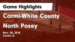 Carmi-White County  vs North Posey  Game Highlights - Nov. 30, 2018