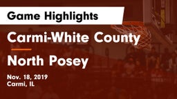 Carmi-White County  vs North Posey  Game Highlights - Nov. 18, 2019