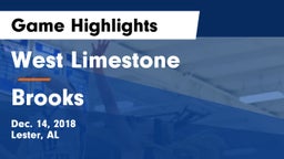 West Limestone  vs Brooks  Game Highlights - Dec. 14, 2018