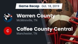 Recap: Warren County  vs. Coffee County Central  2019