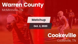 Matchup: Warren County High vs. Cookeville  2020