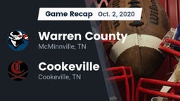 Recap: Warren County  vs. Cookeville  2020