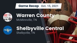 Recap: Warren County  vs. Shelbyville Central  2021