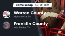 Recap: Warren County  vs. Franklin County  2021