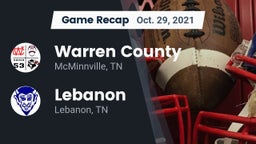 Recap: Warren County  vs. Lebanon  2021