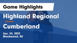 Highland Regional  vs Cumberland  Game Highlights - Jan. 24, 2023