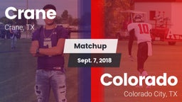 Matchup: Crane  vs. Colorado  2018