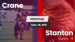 Matchup: Crane  vs. Stanton  2018