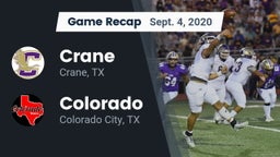 Recap: Crane  vs. Colorado  2020