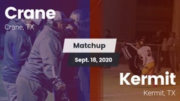 Matchup: Crane  vs. Kermit  2020