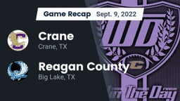 Recap: Crane  vs. Reagan County  2022