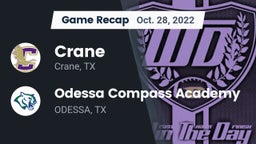 Recap: Crane  vs. Odessa Compass Academy 2022