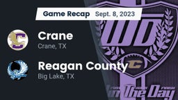 Recap: Crane  vs. Reagan County  2023