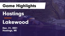 Hastings  vs Lakewood  Game Highlights - Dec. 21, 2021