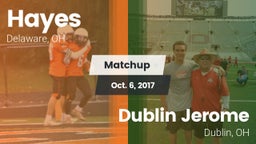 Matchup: Hayes  vs. Dublin Jerome  2017
