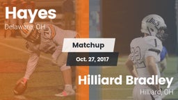 Matchup: Hayes  vs. Hilliard Bradley  2017