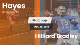 Matchup: Hayes  vs. Hilliard Bradley  2018