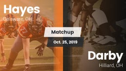 Matchup: Hayes  vs. Darby  2019